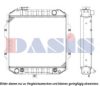 AKS DASIS 214501G101 Radiator, engine cooling